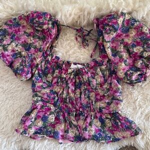 Floral blouse